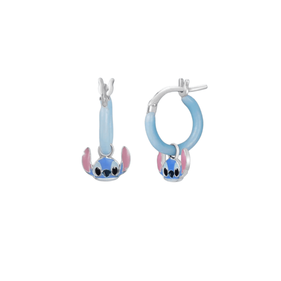 Cercei copii argint sterling creol cu Stitch, DISNEY