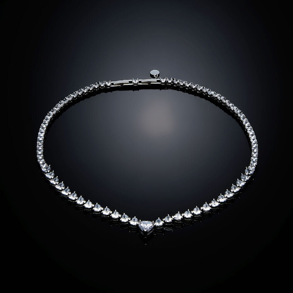 Women's necklace with hearts – Infinity Love, CHIARA FERRAGNI