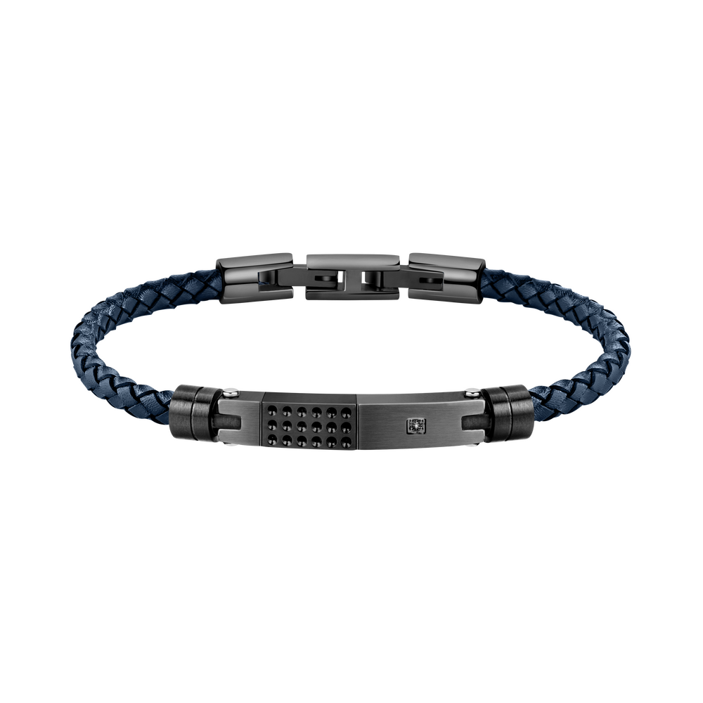 Brățară bărbătească Moody piele, MORELLATO