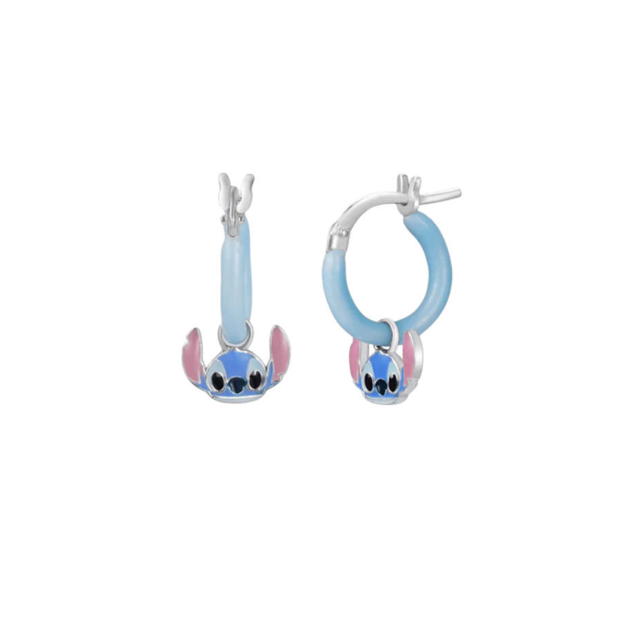 Cercei copii argint sterling creol cu ​​Stitch, DISNEY